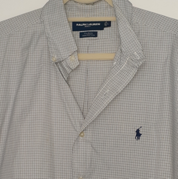 Ralph Lauren Golf Men LG Button Down Plaid Shirt - Picture 2 of 4